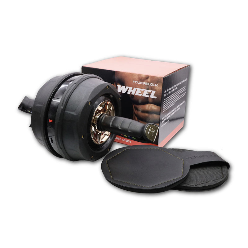 PowerBlock Smart Spring Loaded Assist Ab Wheel