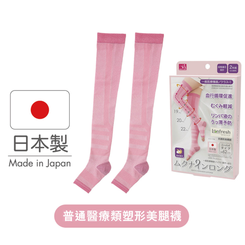 NEEDS LABO NEE36 腿部醫學加壓套 (粉紅色兩件裝) 日本製