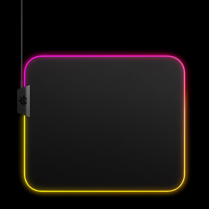SteelSeries QCK PRISM 布面RGB遊戲滑鼠墊 (Medium)