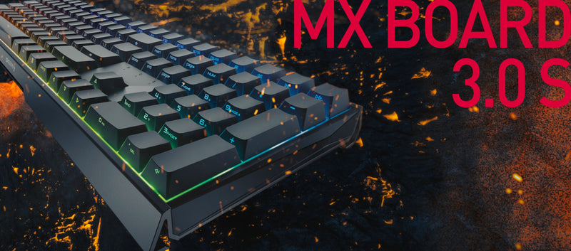 Cherry MX BOARD 3.0 S RGB (MX 黑軸) 有線遊戲鍵盤