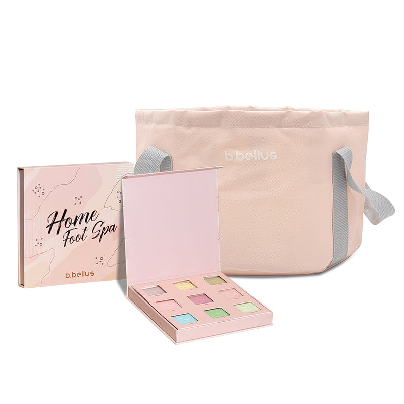 B.Bellus Home Foot Spa Bundle Set Spa + Bag Pink