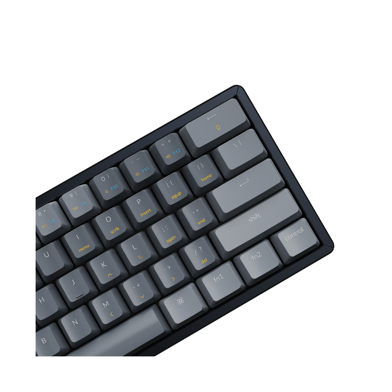 Keychron K12 60% Compact RGB Aluminium Wireless Mechanical Keyboard (Gateron Blue)