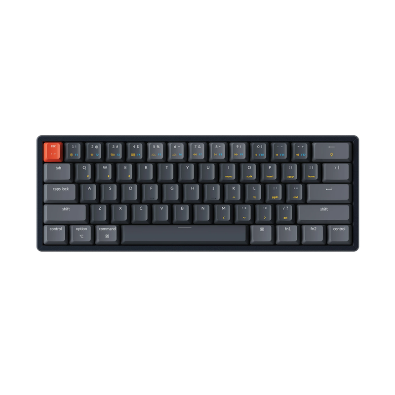 Keychron K12 60% RGB 鋁框機械無線鍵盤（Gateron茶軸）