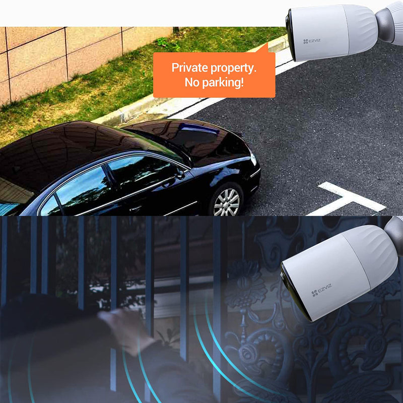 EZVIZ BC1-B2 Wireless Battery Camera Kit  (2Camera+1Base)