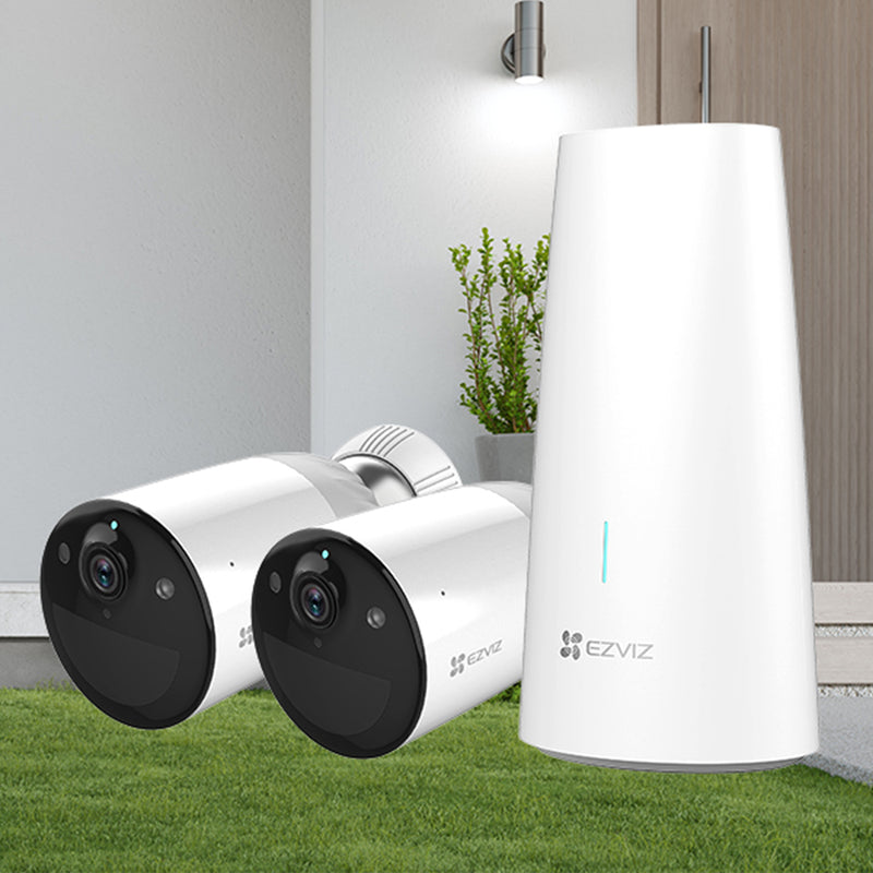EZVIZ BC1-B2 Wireless Battery Camera Kit  (2Camera+1Base)