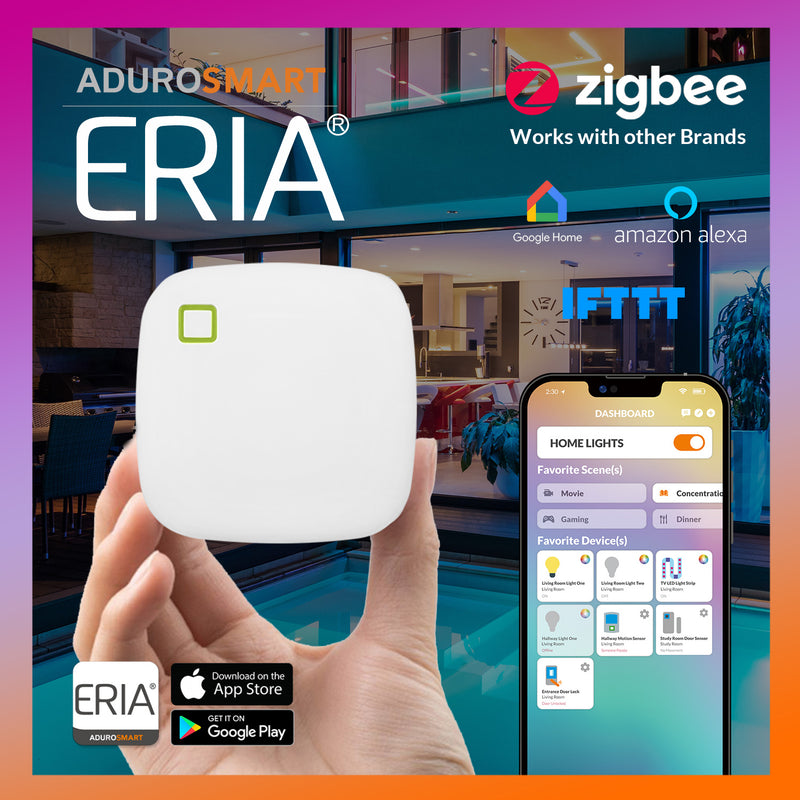 Adurosmart ERIA - 智能家居網關 / 橋接器 / 無線系統 (ZigBee)