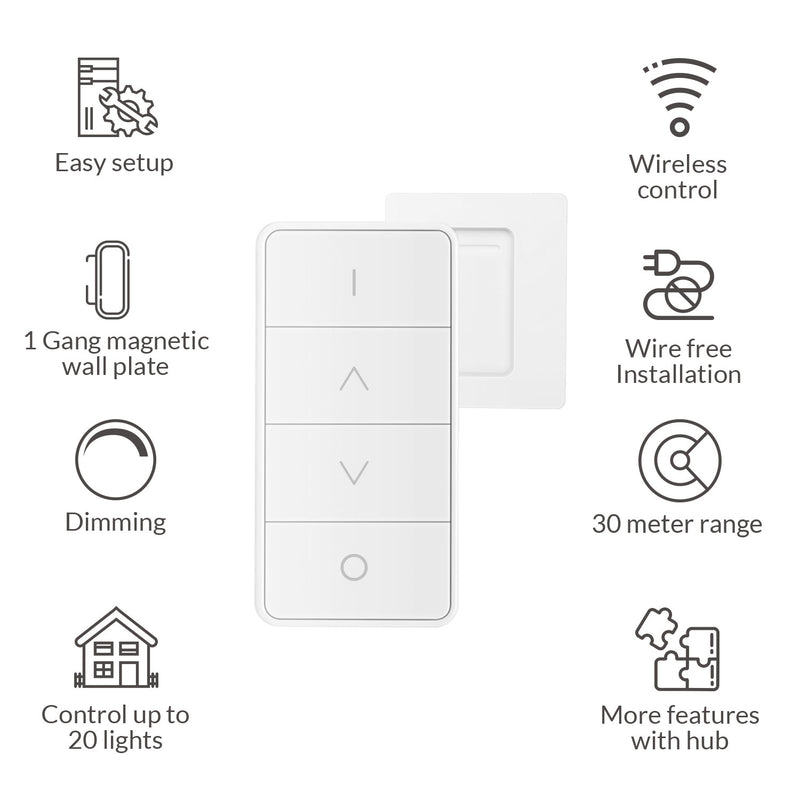 Adurosmart ERIA - Wireless Dimming Switch