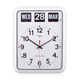 TWEMCO Battery Quartz Perpetual Flip Calendar Wall Clock BQ-12A English ver.