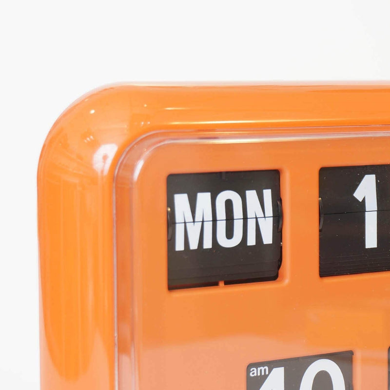 TWEMCO Battery Quartz Perpetual Flip Calendar Table/Wall Clock QD-35 English ver.