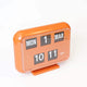 TWEMCO Battery Quartz Perpetual Flip Calendar Table/Wall Clock QD-35 English ver.