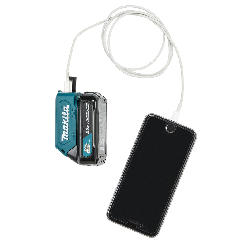 Makita ADP08 12V battery USB converter