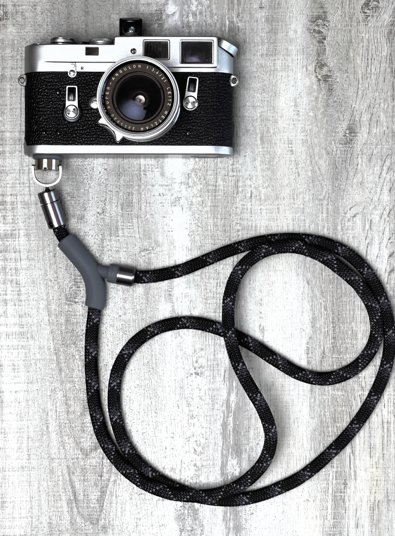 M.CRAFTSMAN Yoggle Film - Crossbody strap for mobile / camera (105 cm) - Black