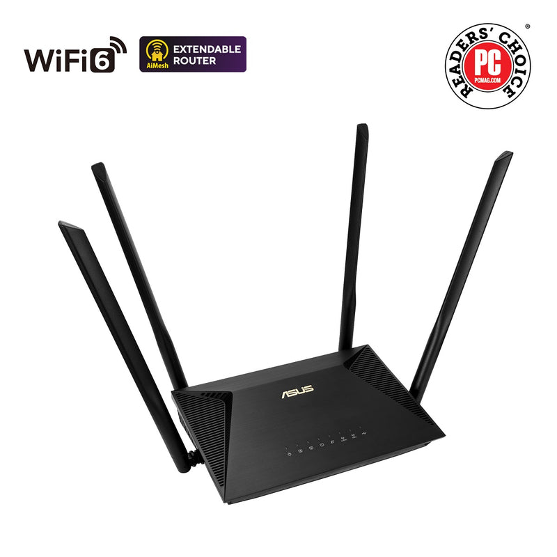 ASUS 華碩 RT-AX53U AX1800 WiFi 6 雙頻 無線路由器