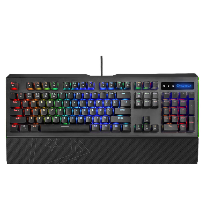 VERTUX Toucan Pro-Gamer Mechanical Wired Gaming Keyboard
