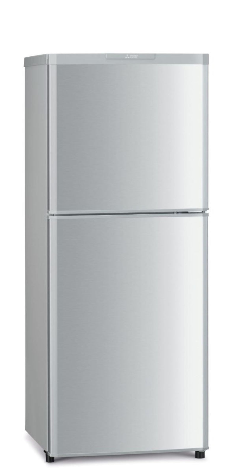 MITSUBISHI MR-H15R-SL-H 2-Door Refrigerator (Sliver) Fridge (includes unpacking and moving appliance service)
