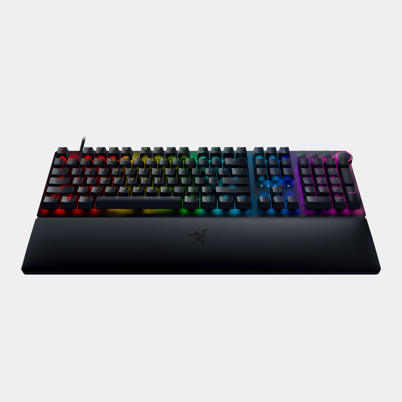 Razer Huntsman V2 (Clicky Purple Switch) - Optical Gaming Wired Keyboard