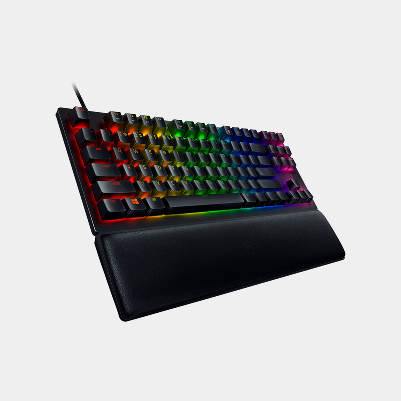 Razer 雷蛇 Huntsman V2 無數位鍵短版 (有聲紫軸) - 光學軸有線遊戲鍵盤