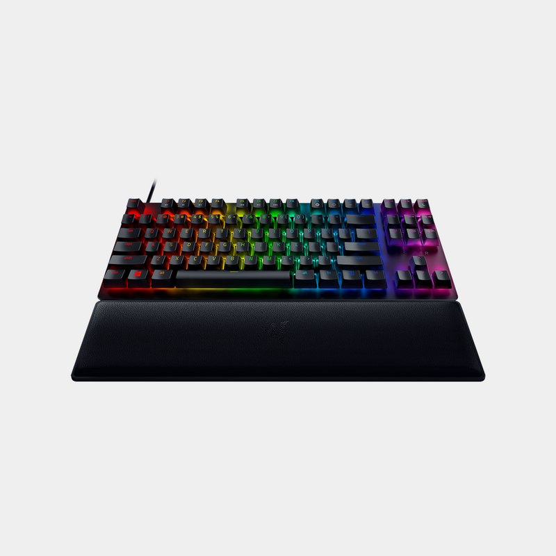 Razer Huntsman V2 Tenkeyless (Linear Red Switch) - Optical Gaming Wired Keyboard