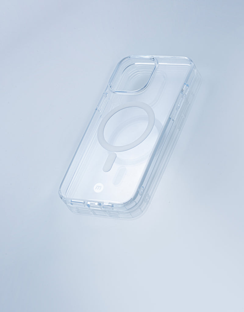 Momax Apple iPhone 13 透明底背磁吸防護殼6.1"