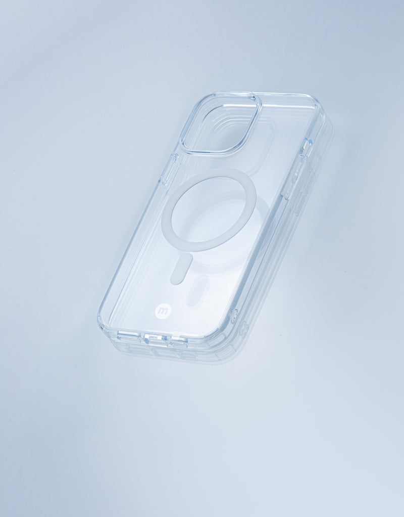 Momax Apple iPhone 13 透明底背磁吸防護殼 6.1"