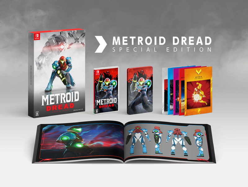 NINTENDO Switch Metroid Dread Special Edition Game Software