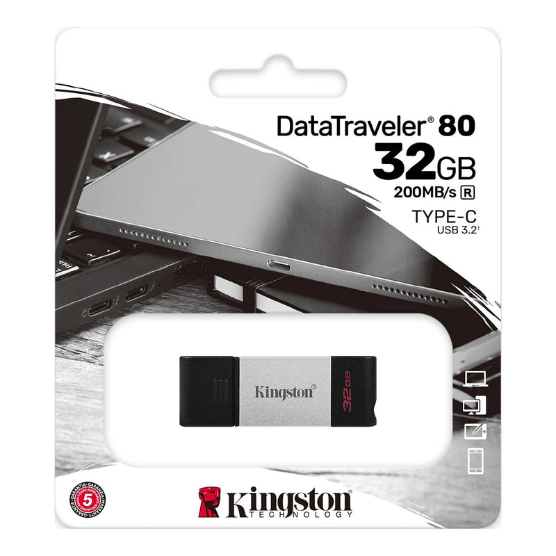 KINGSTON 金士頓 DataTraveler 80 32GB Type-C USB手指