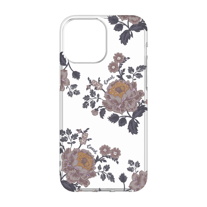 Coach Protective Case for iPhone 13 Pro Max - Moody Floral Mobile Phone Case