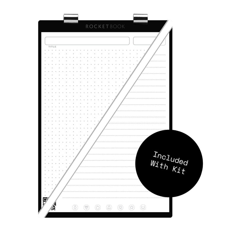 Rocketbook ORBIT Erasable Smart Executive Notepad