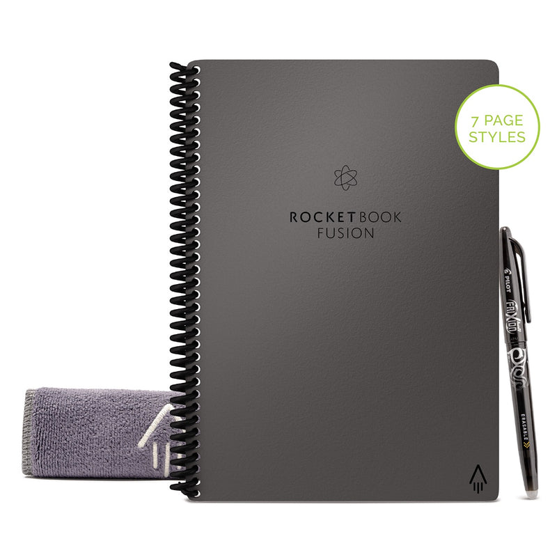 Rocketbook FUSION Erasable Smart Notebook Executive