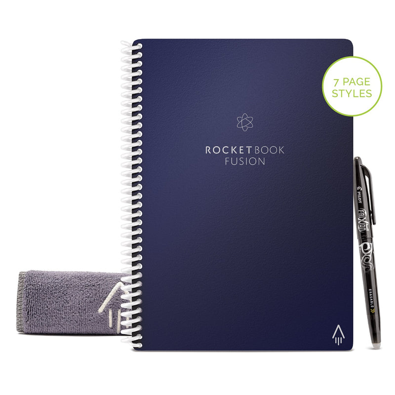 Rocketbook FUSION 7款模板智慧型筆 Executive 記本
