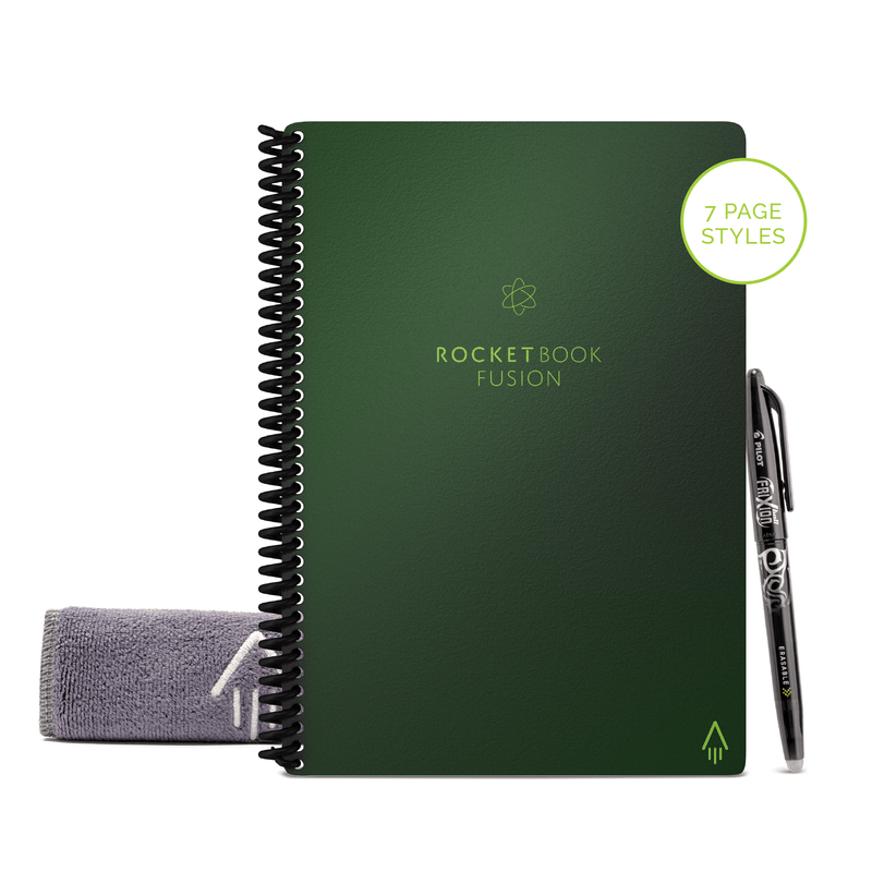 Rocketbook FUSION Erasable Smart Notebook Executive