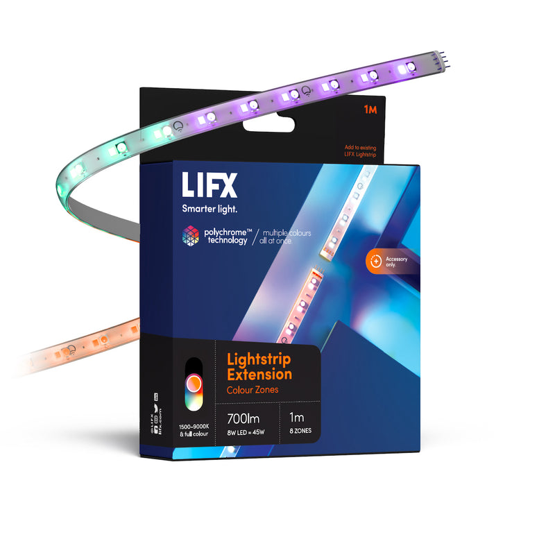 LIFX LZ1RGBWAU Z Strip Extension 1M Smart Lighting