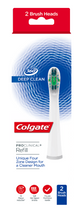 Colgate 高露潔 Pro Clinical B150智能聲波震動電動牙刷替換刷頭2支