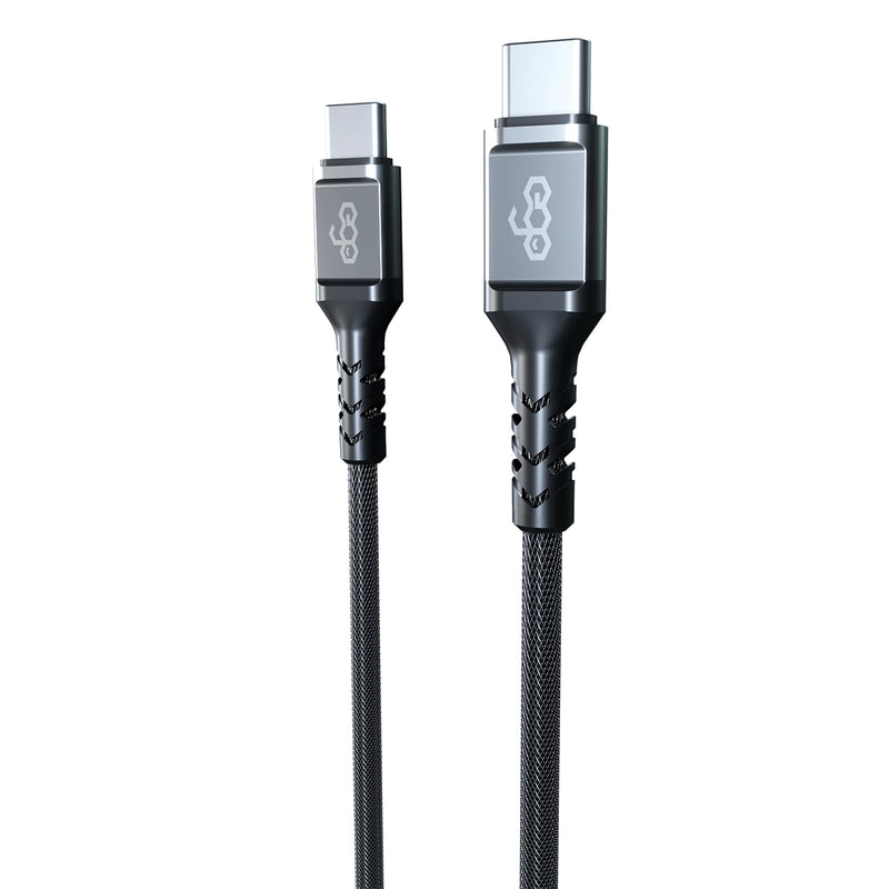 ego CC20-02 Wiry Max USB-C to USB-C 100W PD charging cable (20cm)