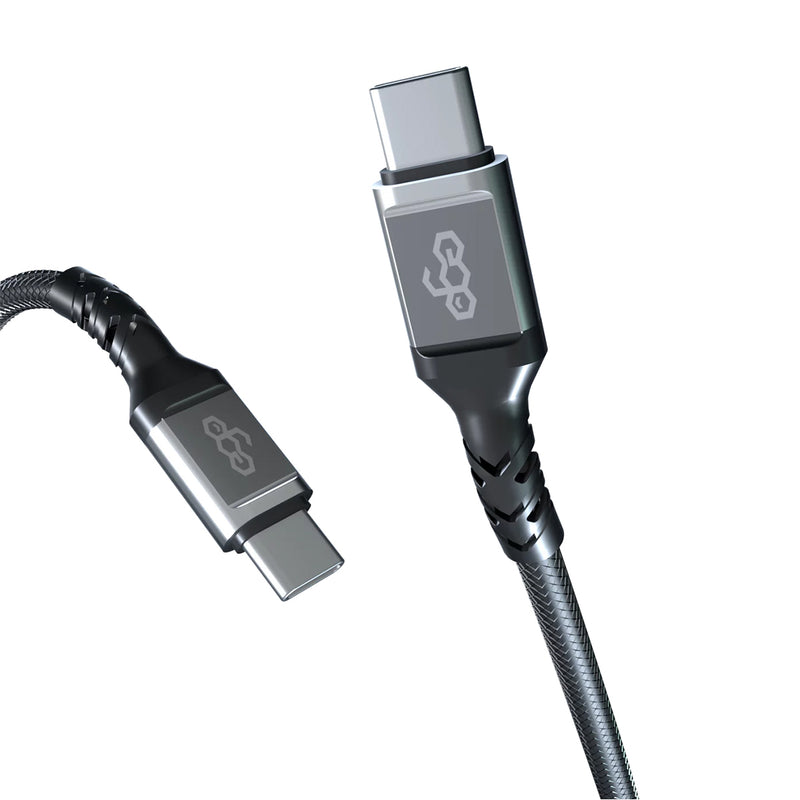 ego CC20-02 Wiry Max USB-C to USB-C 100W PD charging cable (20cm)