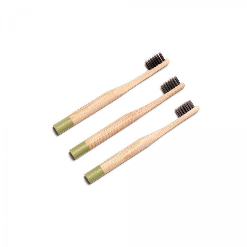 Slowood 環保竹製牙刷 - 小童(3件)