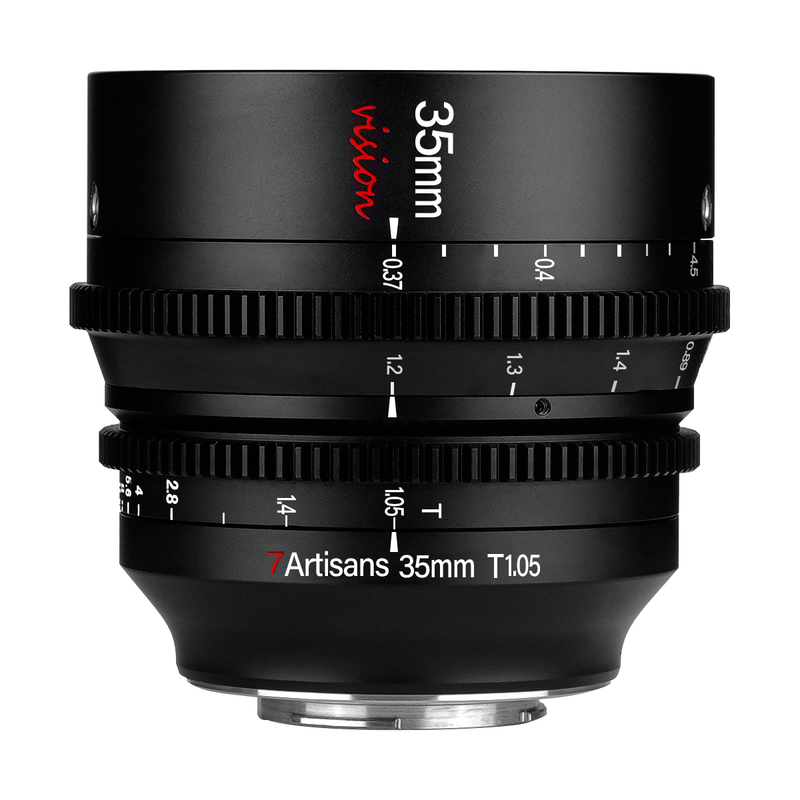 7Artisans 35mm T1.05 APSC CINE LENS  (Sony E Mount)