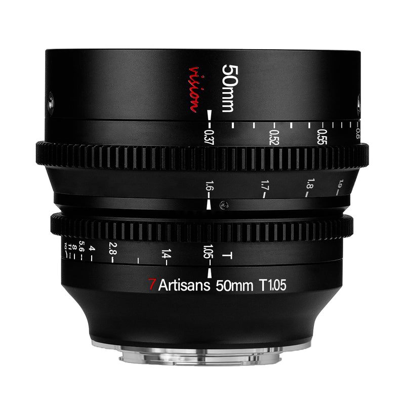 7Artisans 50mm T1.05 APSC CINE LENS (FX Mount)