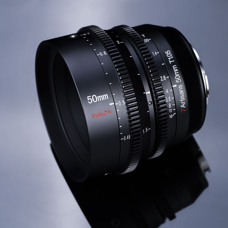 7Artisans 七工匠 50mm T1.05 APSC CINE LENS (FX Mount)