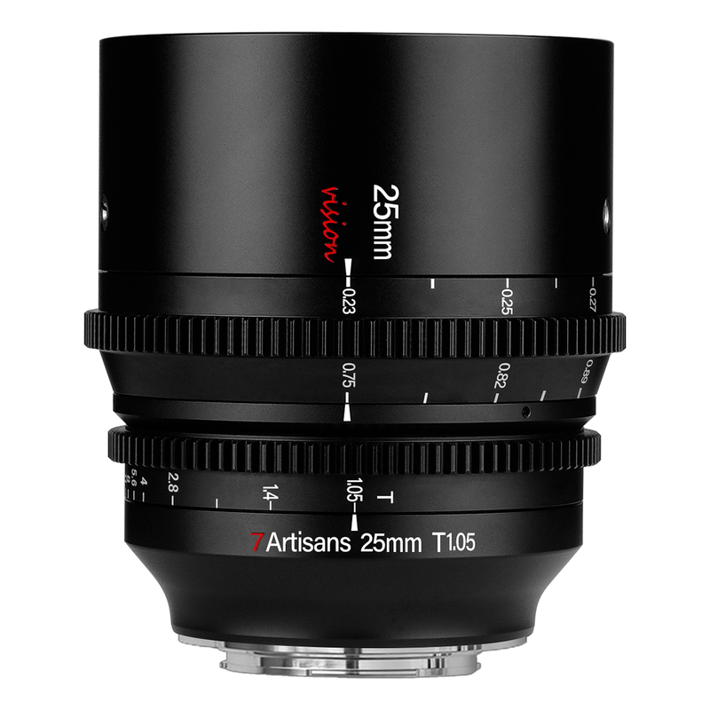 7Artisans 25mm T1.05 APSC CINE LENS  (FX Mount)