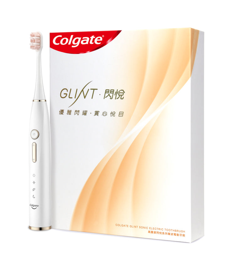 Colgate 高露潔 Glint 閃悅聲波電動牙刷 連3款刷頭 (神之特別版)