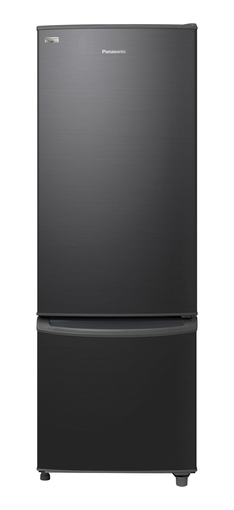 PANASONIC NRBT269RK ECONAVI 2-door Refrigerator (Metallic Dark Gray color) (includes unpacking and moving appliance service)