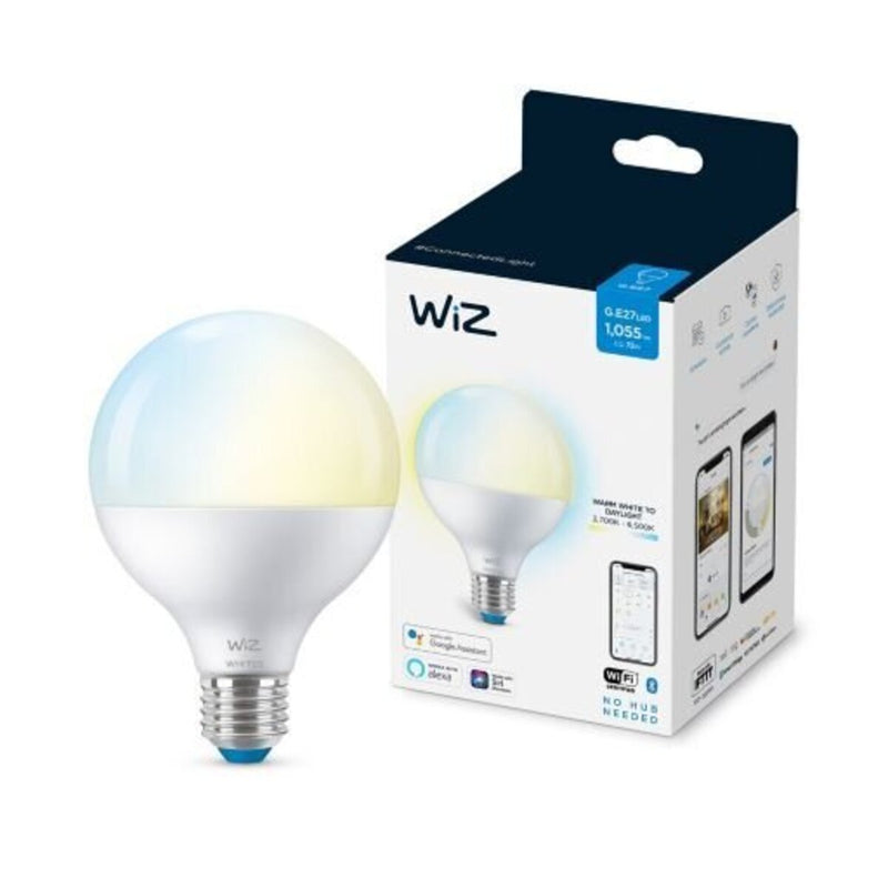 Wiz Wi-Fi黃白光 智能LED燈泡 Globe - 11W / E27螺頭 / G95 (黃白光) 智能照明