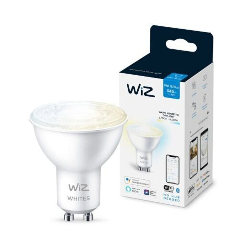 Wiz Wi-Fi黃白光 智能LED燈泡- 4.9W / GU10頭 (黃白光) 智能照明