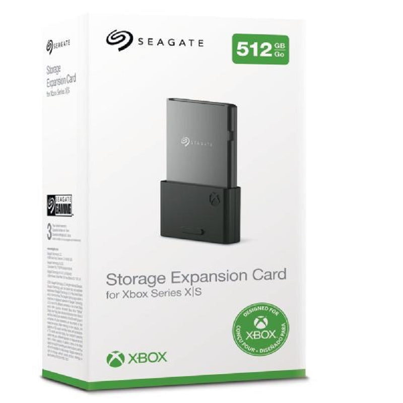 SEAGATE Xbox Series X｜S 專用儲存擴充卡(SSD) 512GB