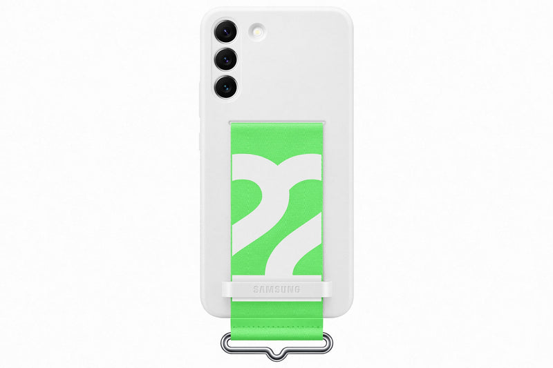 SAMSUNG 三星電子 Galaxy S22+矽膠薄型背蓋(附指環帶)