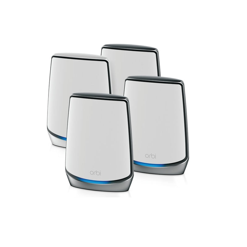 NETGEAR RBK854 Orbi AX6000 Tri-band AX Mesh WiFi 6 System (4-pack) 路由器