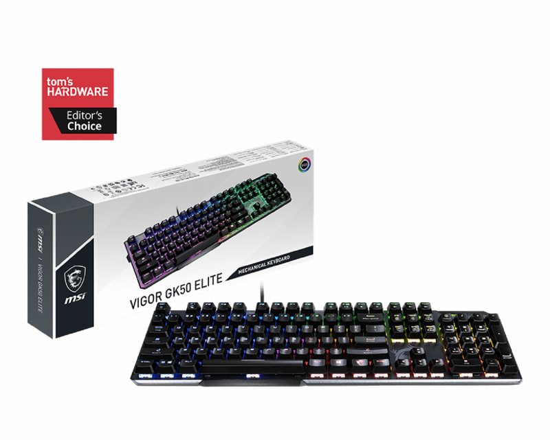 MSI VIGOR GK50 ELITE KAILH BLUE Gaming Wired Keyboard