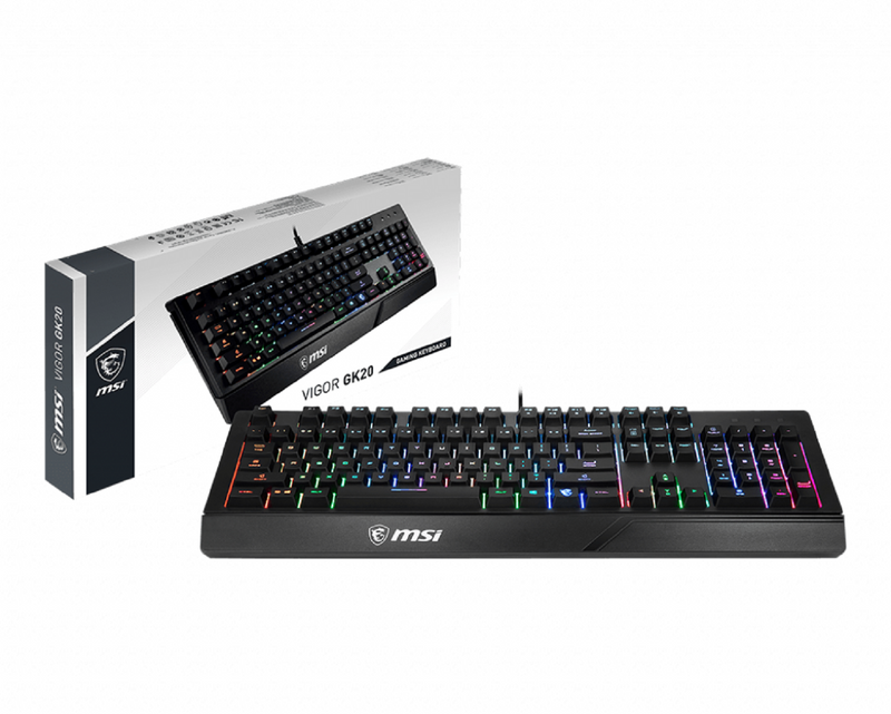 MSI VIGOR GK20 Gaming Wired Keyboard