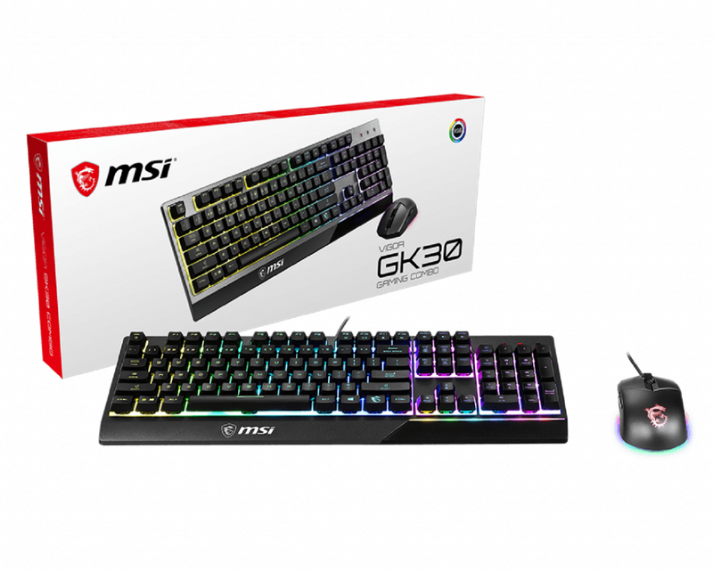 MSI VIGOR GK30 Gaming Wired Keyboard & Mouse Set